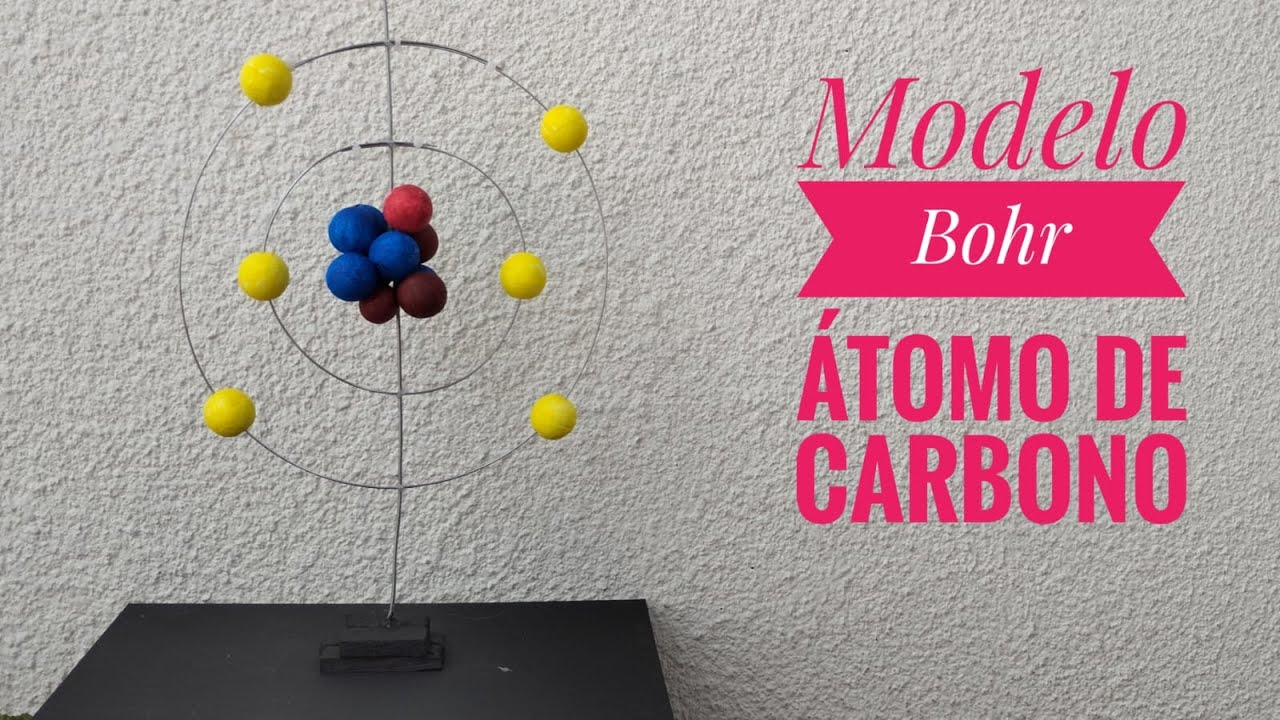 atomo de carbono modelo de bohr