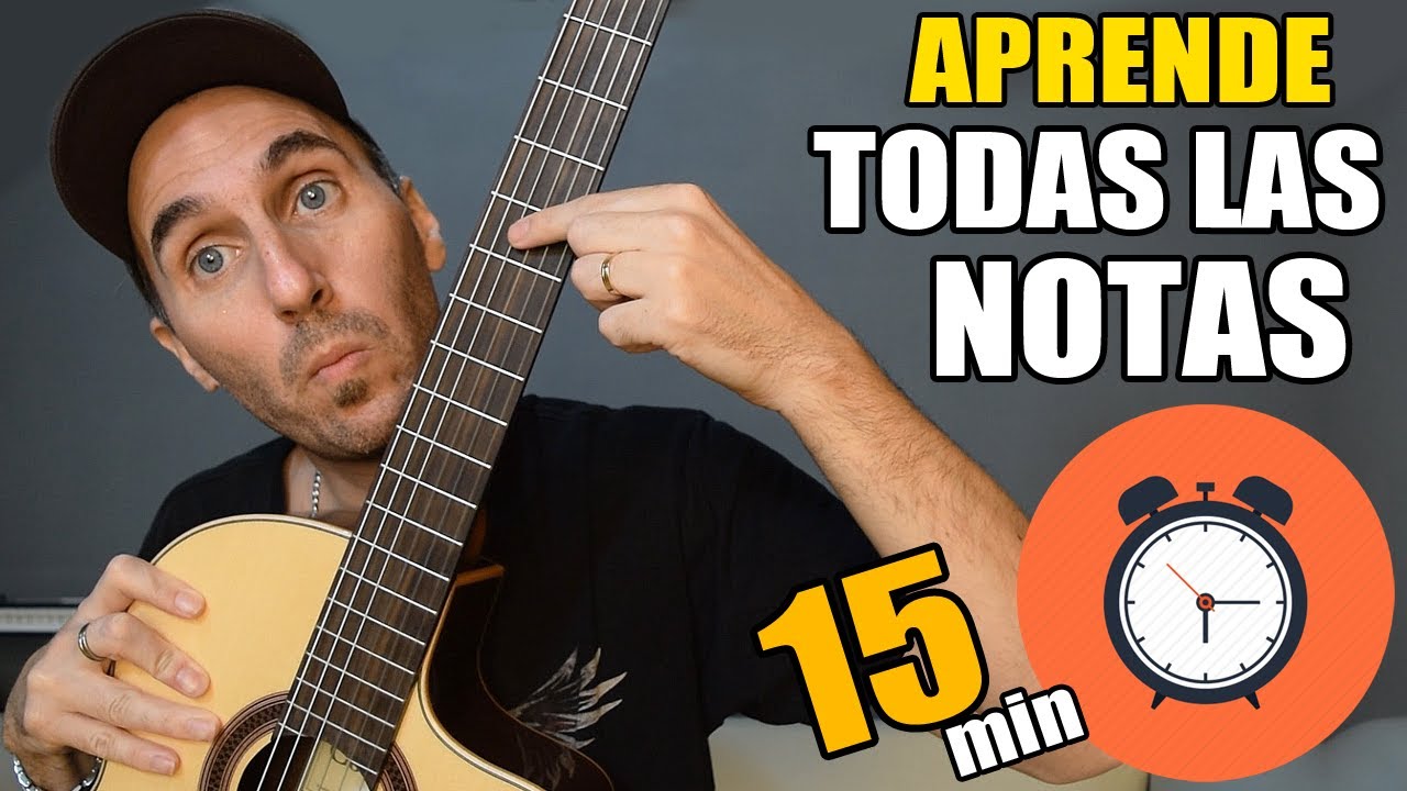 como se llaman las notas de la guitarra
