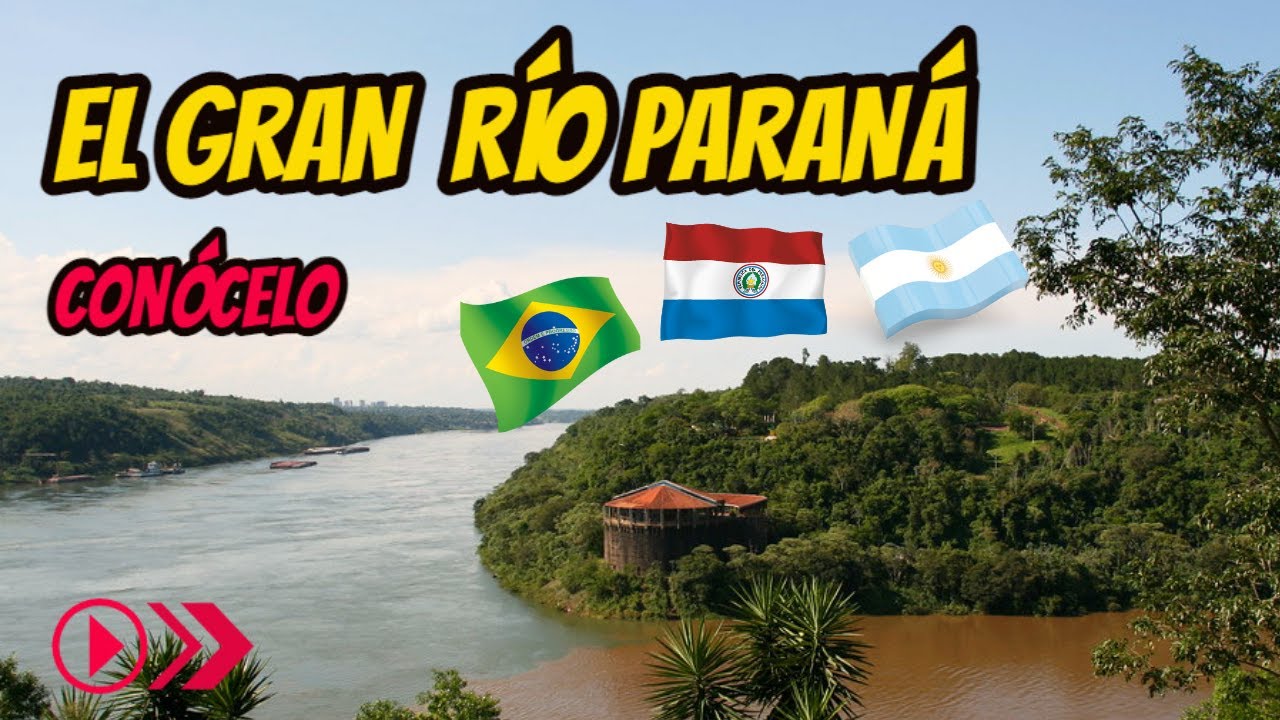 dónde está el río paraná