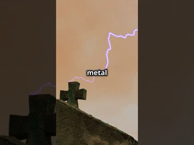 el metal atrae a los rayos