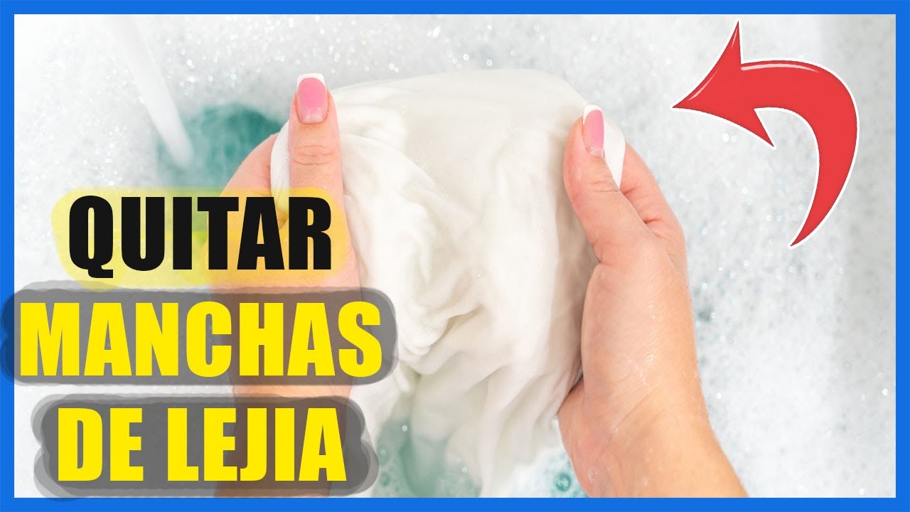 manchas de lejia en ropa blanca